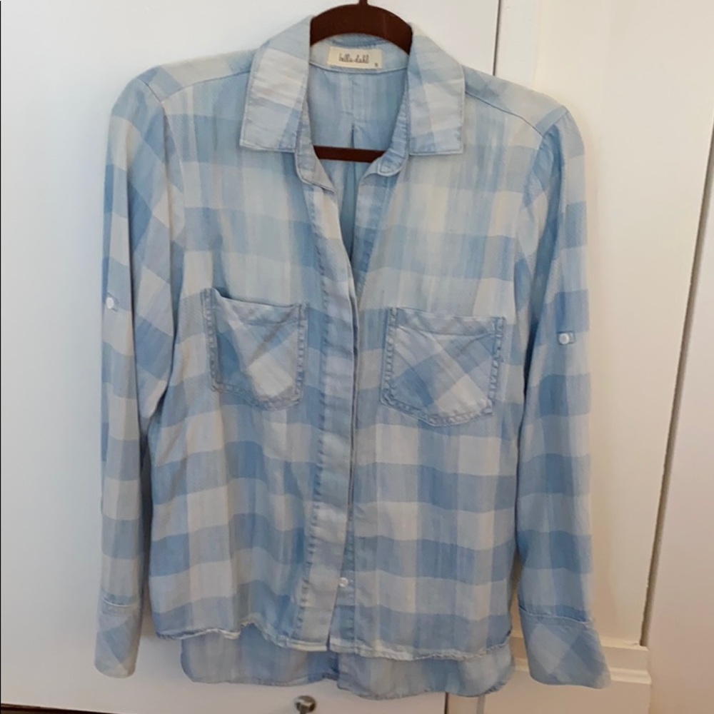 Bella Dahl denim button down shirt